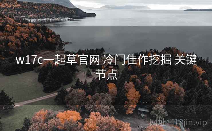 w17c一起草官网 冷门佳作挖掘 关键节点