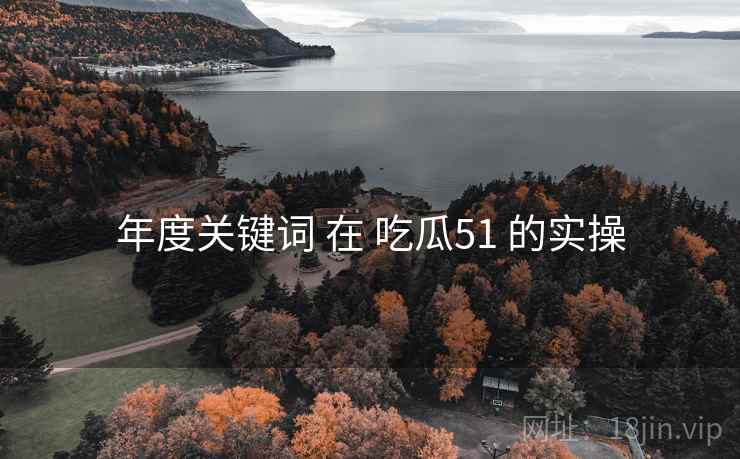 年度关键词 在 吃瓜51 的实操