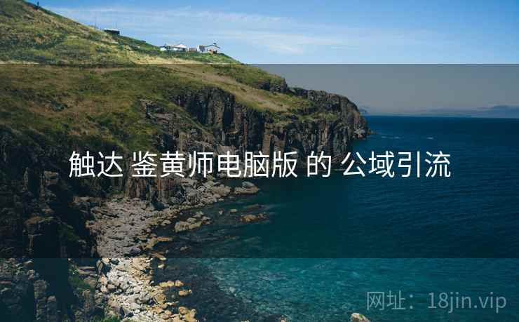 触达 鉴黄师电脑版 的 公域引流