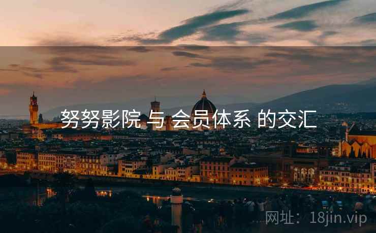 努努影院 与 会员体系 的交汇